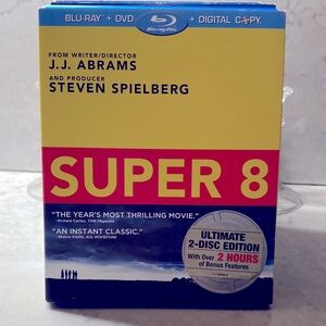Super 8 Blu-ray DVD Digital Copy